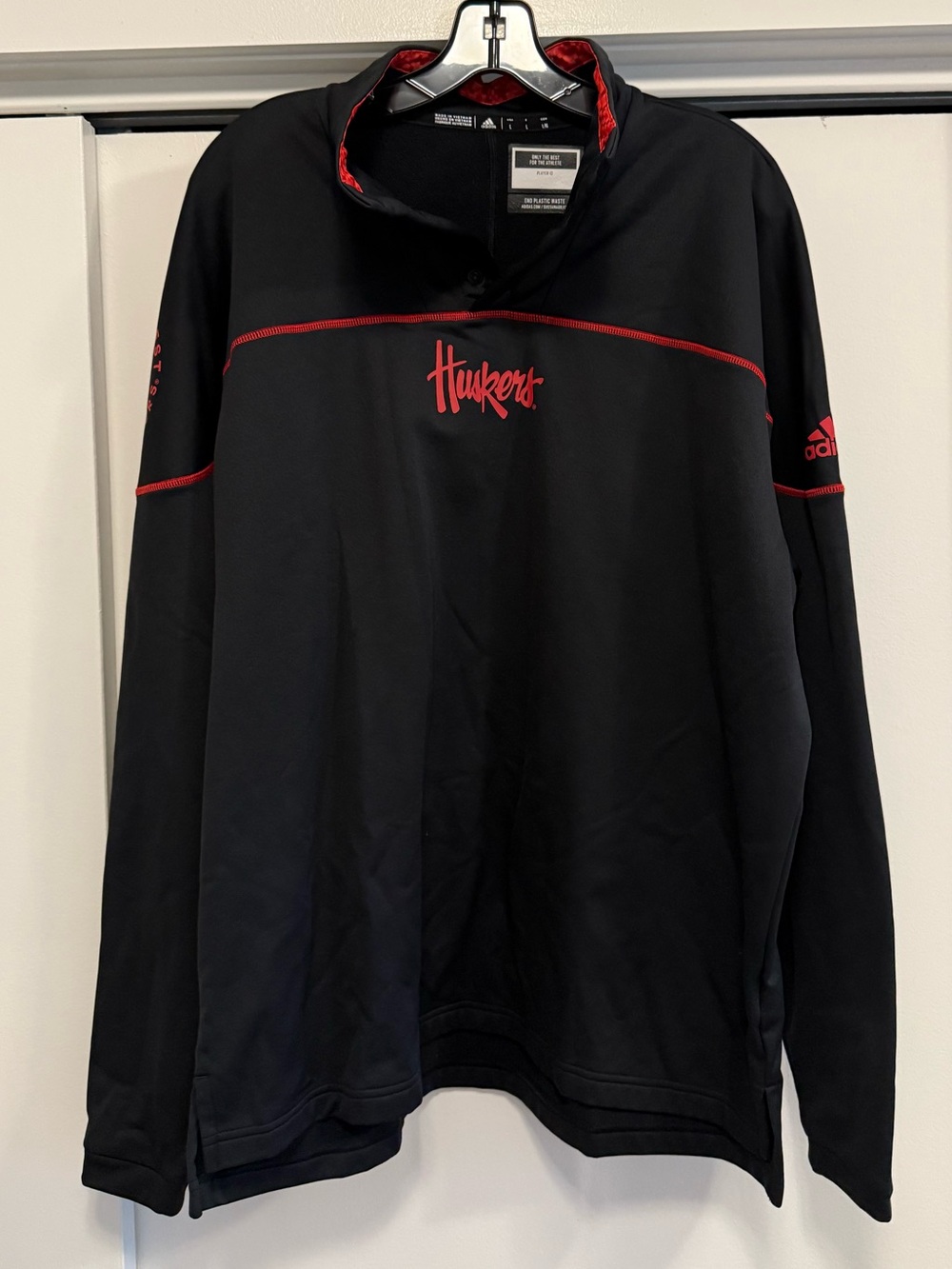 Men’s UNL Huskers 1/4 Snap Pullover